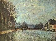 The St.Martin Canal Alfred Sisley